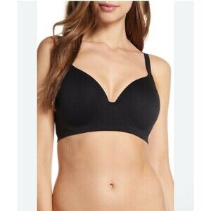 Wacoal 853326 Flawless Contour Underwire Bra 36DDD Black